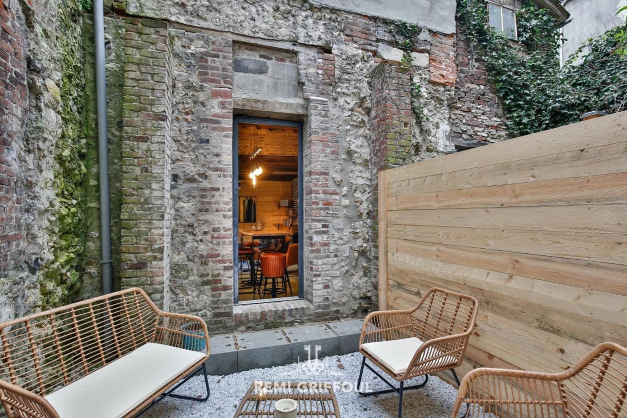 Villa L'Atelier d'Eléa - 4 - Indus-chic in the heart of Honfleur - 6 P Exterior foto